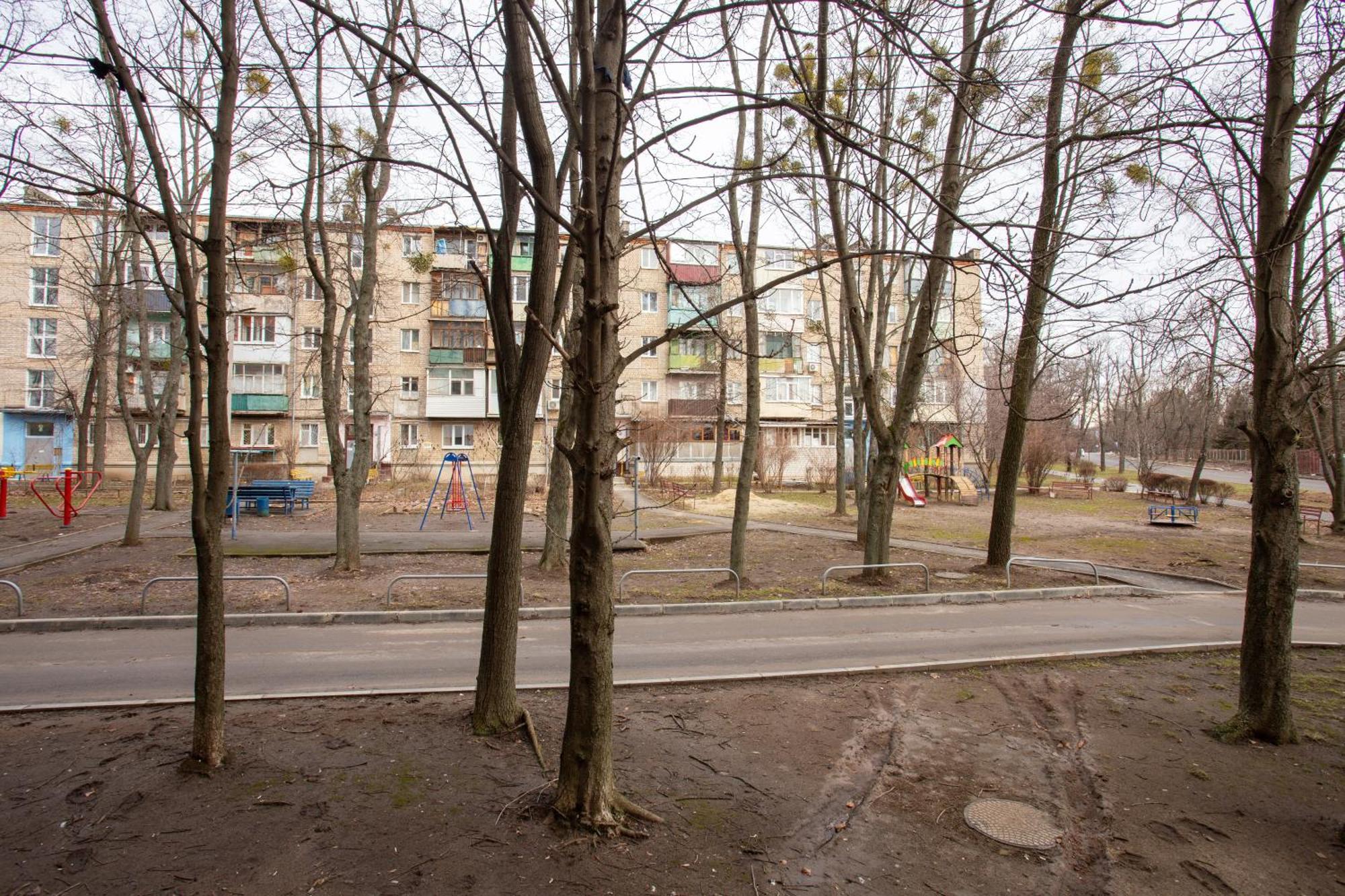 Botanical garden area Apartment Harkiv Exterior foto